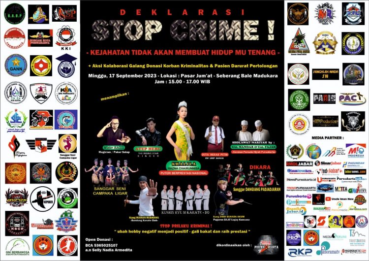 Warga Purwakarta deklarasikan STOP CRIME