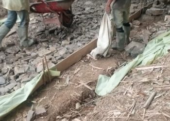 Tidak Ada Papan Nama, Proyek Rabat Beton di Jl. Rawa Tutut Dianggap Proyek Siluman