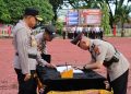 Kapolres Nias Pimpin Serah Terima Jabatan Kasat Lantas