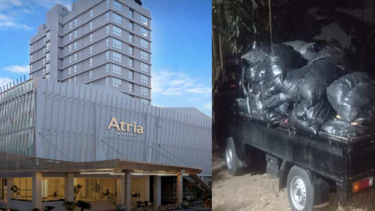Pengelola Sampah Hotel Atria Gading Serpong, Diduga Bakar dan Buang Sampahnya Sembarangan