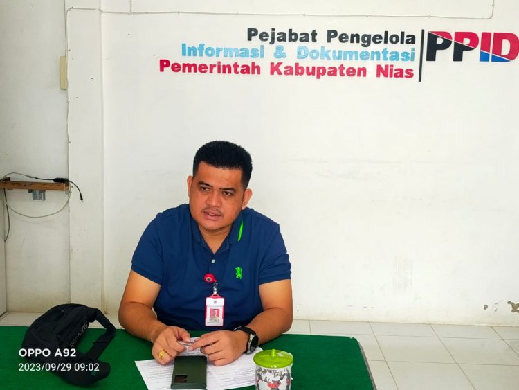 Kadis Kominfo Nias Bantah Pernyataan Ketua Fraksi Nasdem