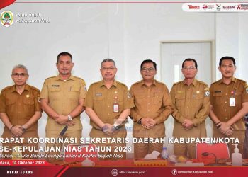 RAKOR SEKRETARIS DAERAH KABUPATEN/KOTA SE-KEPULAUAN NIAS TAHUN 2023
