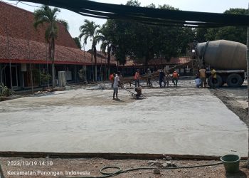Proyek Rehabilitasi Sarana Prasarana SMKN 1 Tangerang Diduga Dikerjakan Tidak Sesuai RAB