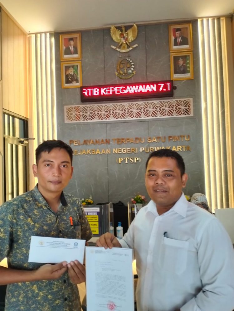 Audiensi Korban Investasi Bodong di Kantor Kejari Purwakarta
