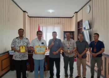 LP3KD Laporkan Capaian Juara II Pesparani Kepada Sekda Kota Gunungsitoli