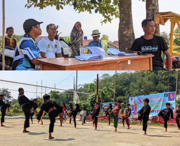 Padepokan 11 Elang Putih Dari Selatan Cabang Ciganea Purwakarta Gelar Latihan Perdana