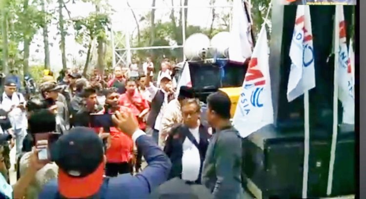 Anggaran Kerjasama Media Dicoret, MIO Purwakarta dan Organisasi Pers Lainnya Geruduk Kantor DPRD Purwakarta