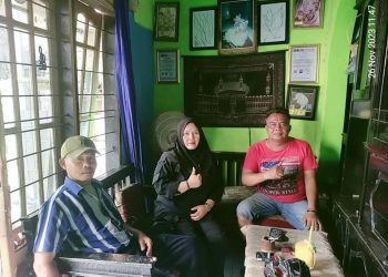 Soladaritas Kepedulian Dewan Redaksi Buser 86 Jenguk Ketua PWRI Purwakarta Yang Kena Musibah Kecelakaan