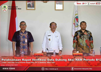 BIRO HUKUM SETDA PROVSU VERIFIKASI DATA DUKUNG AKSI HAM PERIODE B12