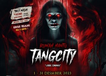 Rumah Hantu Tangcity Kembali Menghantui, Kolaborasi Seru dengan @InfoTangerangKota di Desember