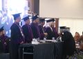 Kapolsek Jatiluhur Menghadiri Undangan Wisuda STAI AL – MUHAJIRIN Purwakarta