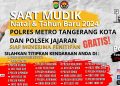 Aman Saat Mudik Natal dan Tahun Baru 2024, Polres Metro Tangerang Kota Buka Layanan Titip Kendaraan Gratis