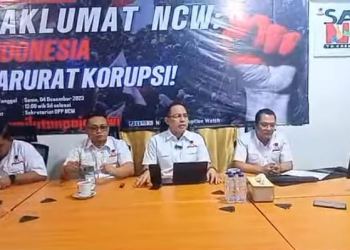Apresiasi Agus Rahardjo, NCW : Indonesia Darurat Korupsi, Rakyat Harus Bergerak