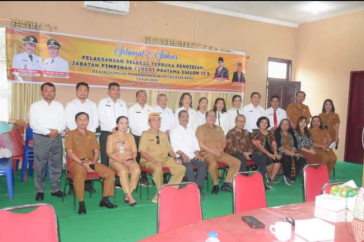 Pemkab Nias Barat Buka Seleksi 3 Pejabat Jabatan Eselon II B