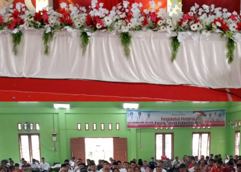 Pengurus Karang Taruna Kab. Nias Masa Bakti 2023 – 2028 Dikukuhkan Oleh Bupati Nias