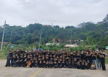 Padepokan Pencak Silat 11 Elang Putih Dari Selatan Gelar Latihan Bersama