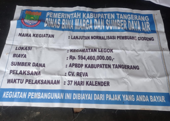 CV Reva Kerjakan Proyek Anggaran 2023 di Tahun 2024, GNPK Akan Surati DBMSDA