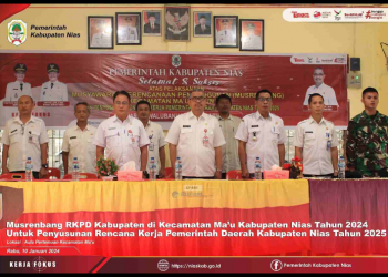 SEKDA KAB. NIAS BUKA SECARA RESMI MUSRENBANG PENYUSUNAN RKPD TAHUN 2025 KECAMATAN MA’U