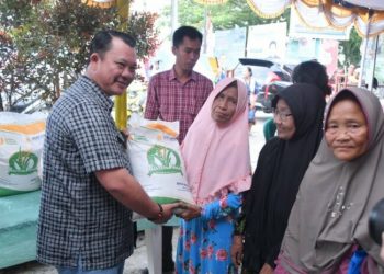 Plt. Wali Kota Hadiri Penyaluran Bantuan Beras CPP