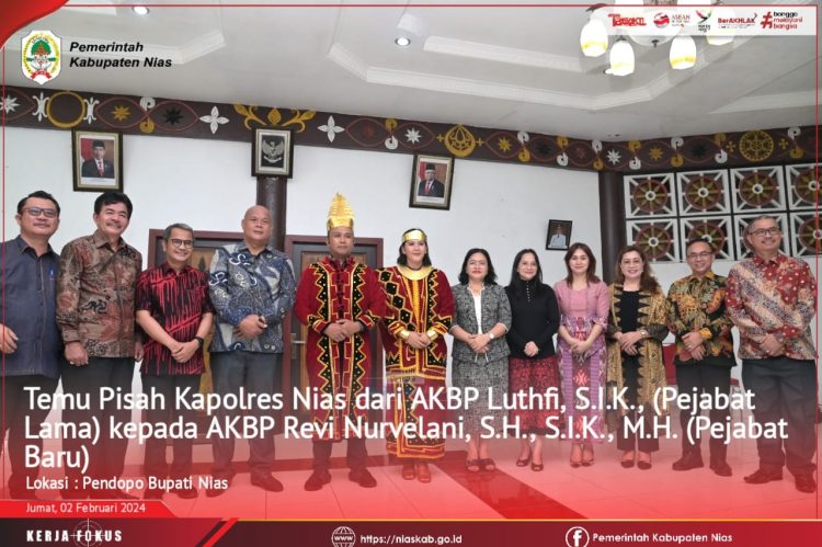 Forkada se-Kepulauan Nias Gelar Temu Pisah Kapolres Nias