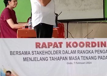 Menjelang Masa Tenang Bawaslu Nias Gelar Rakor
