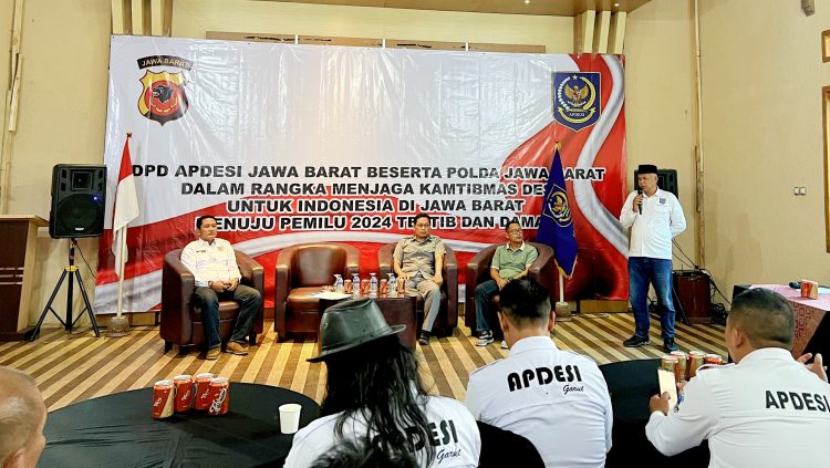 DPD Apdesi Jabar siap menjaga Situasi Kamtibmas menjelang Pemilu 2025
