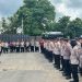 Polres Lampung Utara Amankan Kampaye TKD Capres-Cawapres Nomor Urut 2
