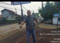 Banyak Tanah Merah Berceceran di Jalan Raya Legok Parung Panjang, Warga Mengamuk