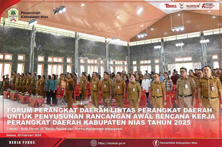 RKPD Tahun 2025 Kab. Nias Difokuskan Untuk Kemandirian Ekonomi Daerah
