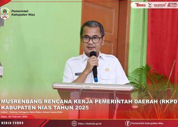 Bupati Nias : Saat ini, arah pembangunan difokuskan untuk mewujudkan kemandirian ekonomi daerah