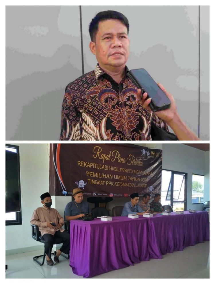 Tak Ada Penggelembungan Suara Tapi Hanya Miss Komunikasi Saja ” Papar, H.Rebo Muhidin SH, Selaku Ketua Pk Golkar Kecamatan Jayanti