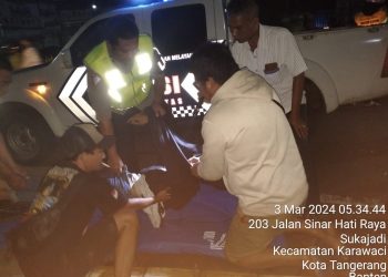 Pengendara Motor Hantam Armada Gas LPG Hingga Tewas, Sopir Truk Melarikan Diri