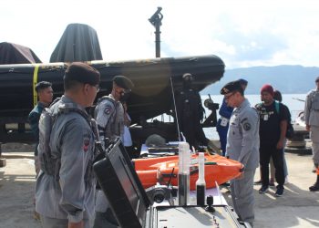 Bakamla RI bersama 1.500 Personel Manuver Lapangan di Ambon