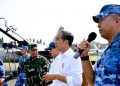 Panglima TNI Dampingi Presiden RI Kunjungi Lanud Iswahjudi, Magetan