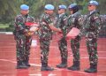 Panglima TNI Sambut Peace Keepers Indonesia Usai Bertugas