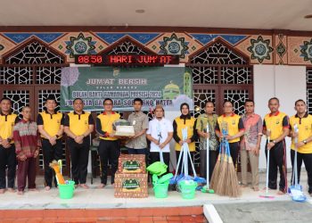 Polresta Bandara Soekarno-Hatta Gelar “Jumat Bersih” untuk Bulan Bakti Ramadhan