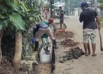 Proyek Tak Sesuai RAB, Camat Panongan Diduga Bersekongkol dengan Kontraktor