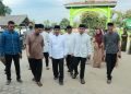 Bupati Lampung Utara Melakukan Safari Ramadhan ke Masjid Al-Amin Desa Papan Rejo