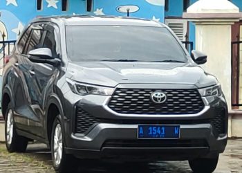 Diduga Karena Malu, Plat Nomor Kendaraan Dinas KADIS DBMSDA Kabupaten Tangerang Disamarkan