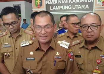 Pemkab Lampung Utara Gelar Acara Sambut Kedatangan PJ Bupati Aswarodi