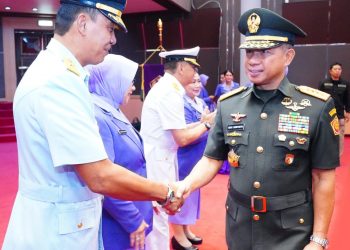 Panglima TNI: Terima Laporan Korps Kenaikan Pangkat 29 Perwira Tinggi TNI