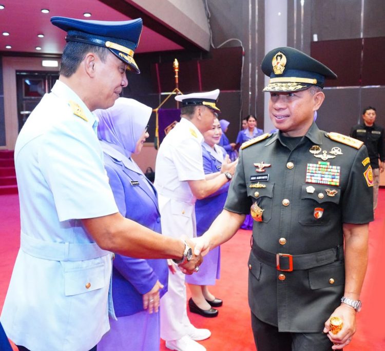 Panglima TNI: Terima Laporan Korps Kenaikan Pangkat 29 Perwira Tinggi TNI