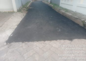 Proyek Hotmix Tak Sesuai RAB, Camat Kelapa Dua Akan Panggil Kontraktor, Pengawas dan PPTK