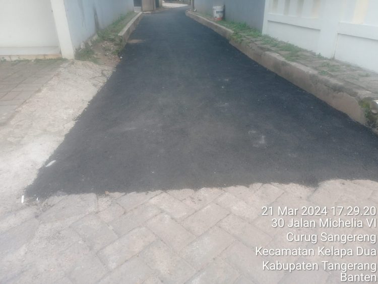 Proyek Hotmix Tak Sesuai RAB, Camat Kelapa Dua Akan Panggil Kontraktor, Pengawas dan PPTK