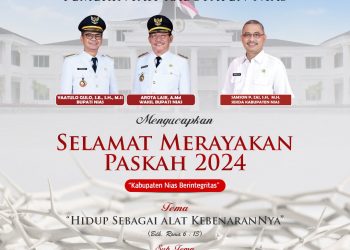 Selamat Merayakan Paskah  Pemerintah Kabupaten Nias Mengucapkan Selamat Merayakan Paskah Tahun 2024