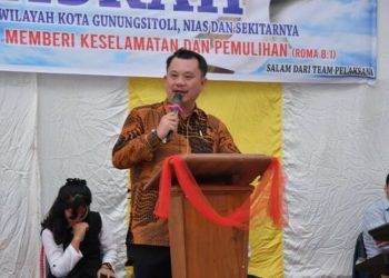 Wali Kota Gunungsitoli hadiri Perayaan Paskah Gereja Kemenangan Iman Indonesia (GKII)