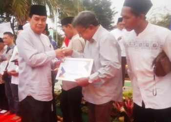 Santuni Anak Yatim, Kecamatan Kelapa Dua Peringati Miladnya ke 17 Tahun di Bulan Ramadhan