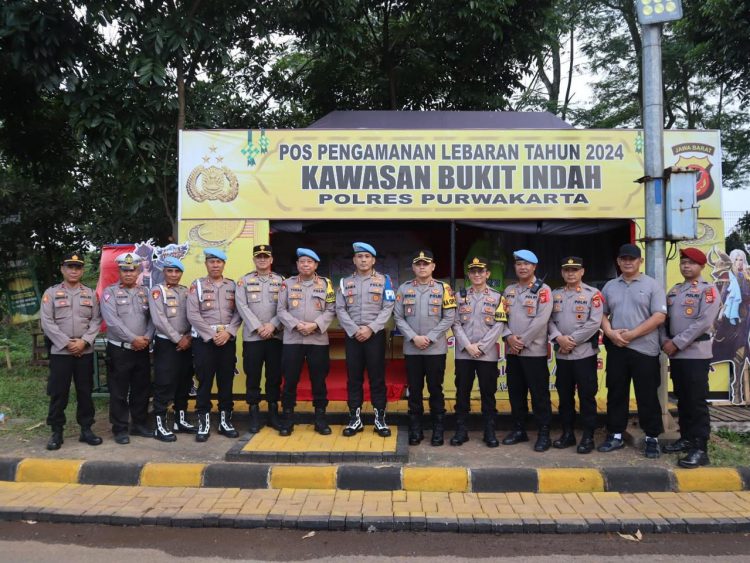 Tim Supervisi Div Propam Mabes Polri Kunjungi Pos Terpadu KBI, Tinjau Ops Ketupat Lodaya 2024 Polres Purwakarta