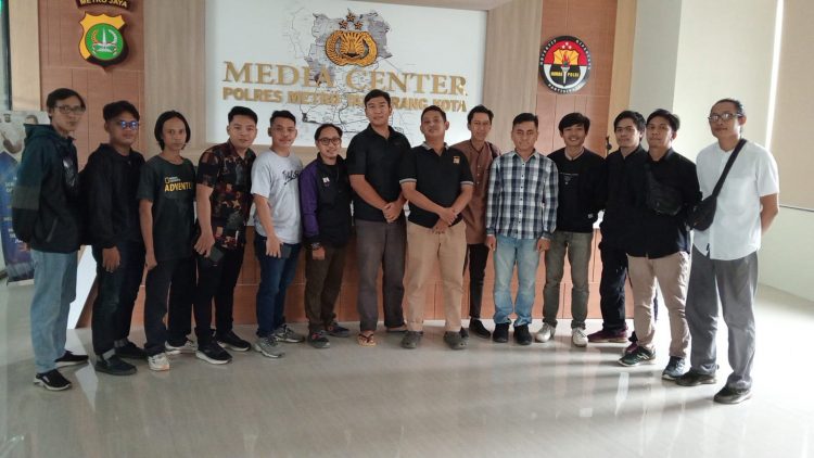 Bentuk Sinergitas Pegiat Medsos Tangerang Dengan Polres Metro Tangerang Kota
