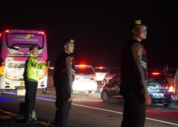 Polres Purwakarta Siap Bantu Pemudik Yang Alami Kendala Saat Dalam Perjalanan